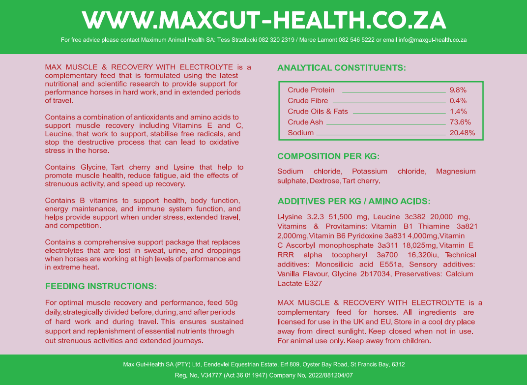 Max Muscle Recovery - Image 3